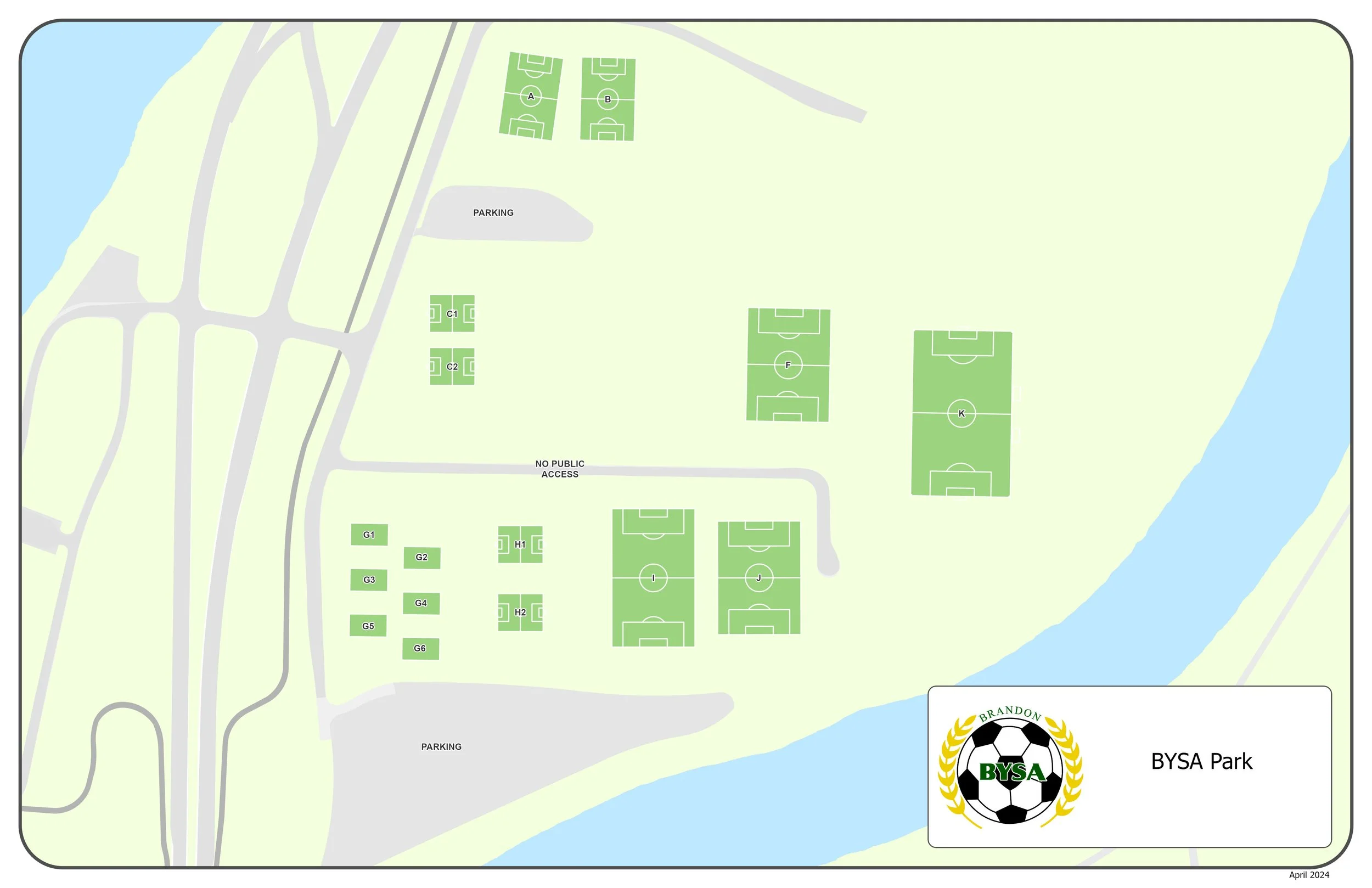 Bysa General 1 — Brandon Youth Soccer Association