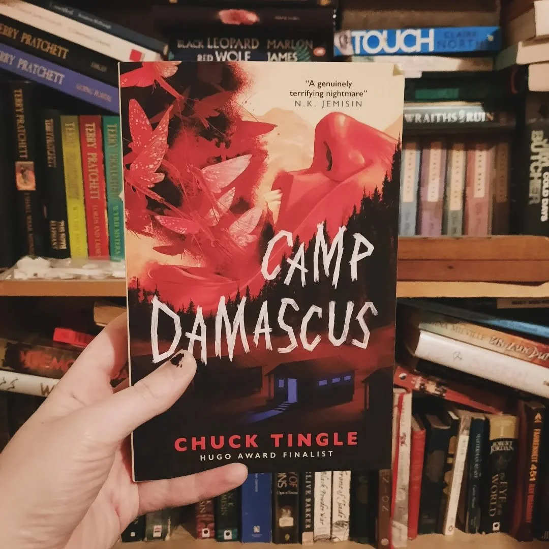 I didn't expect to find @chucktingle at thr bookstore today but I'm delighted I did
.
.
.
#books #booksbooksbooks #booksofinstagram #chucktingle #campdamascus