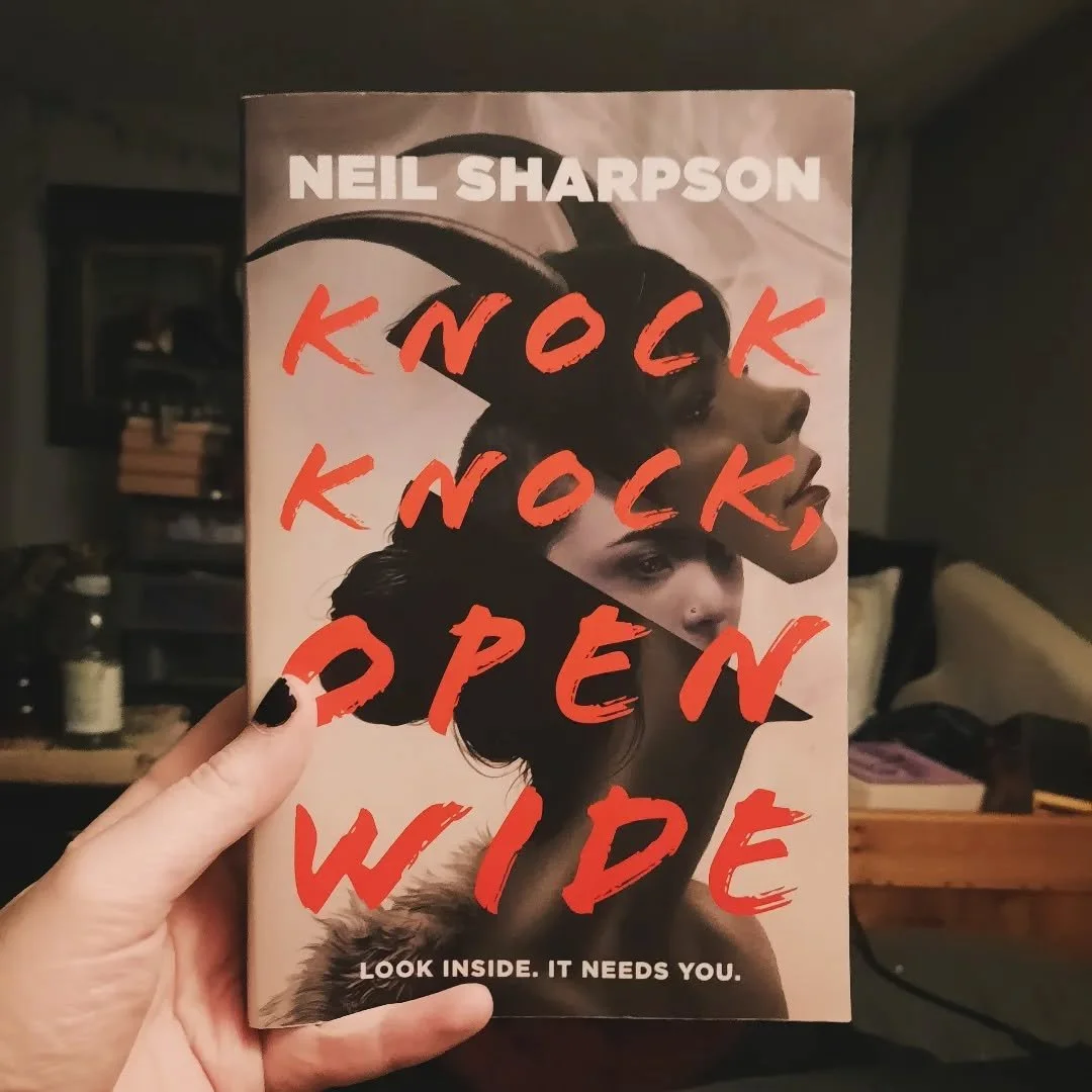 Very much loved it, delighted to have another horror novel that isn't Steven fucking King, and anyone that knows my spouse knows Irish Folklore is featured on a good chunk of our bookshelves, lol, so this book has good company.
&quot;Knock Knock, Ope