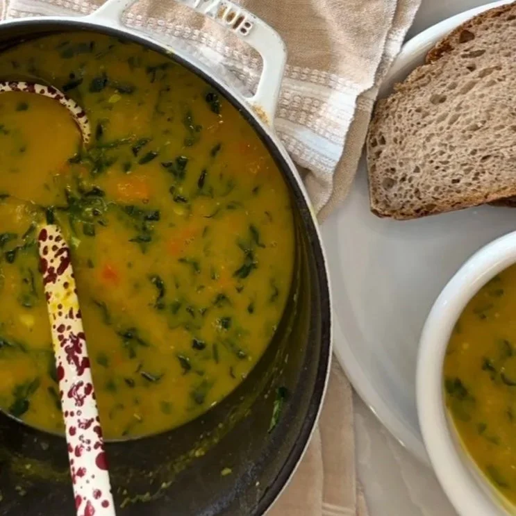 Creamy Squash & Cumin Seed Soup