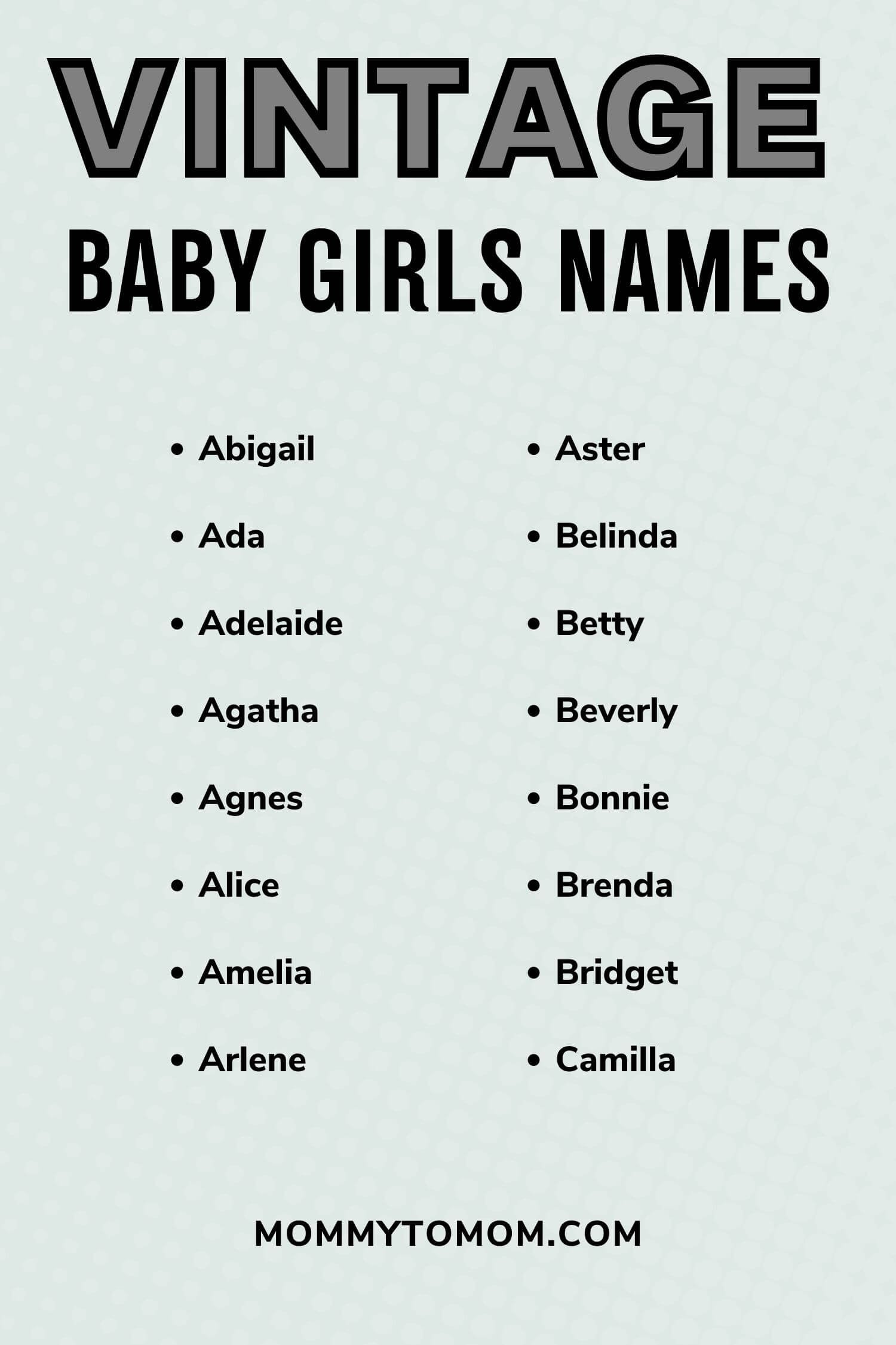 unique  Old fashioned baby names, Baby names, Cute baby names
