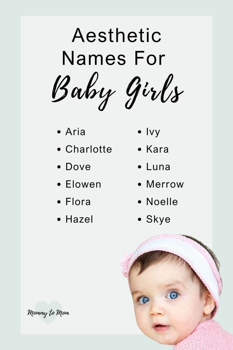 109 Soft Aesthetic Baby Names For Girls And Boys