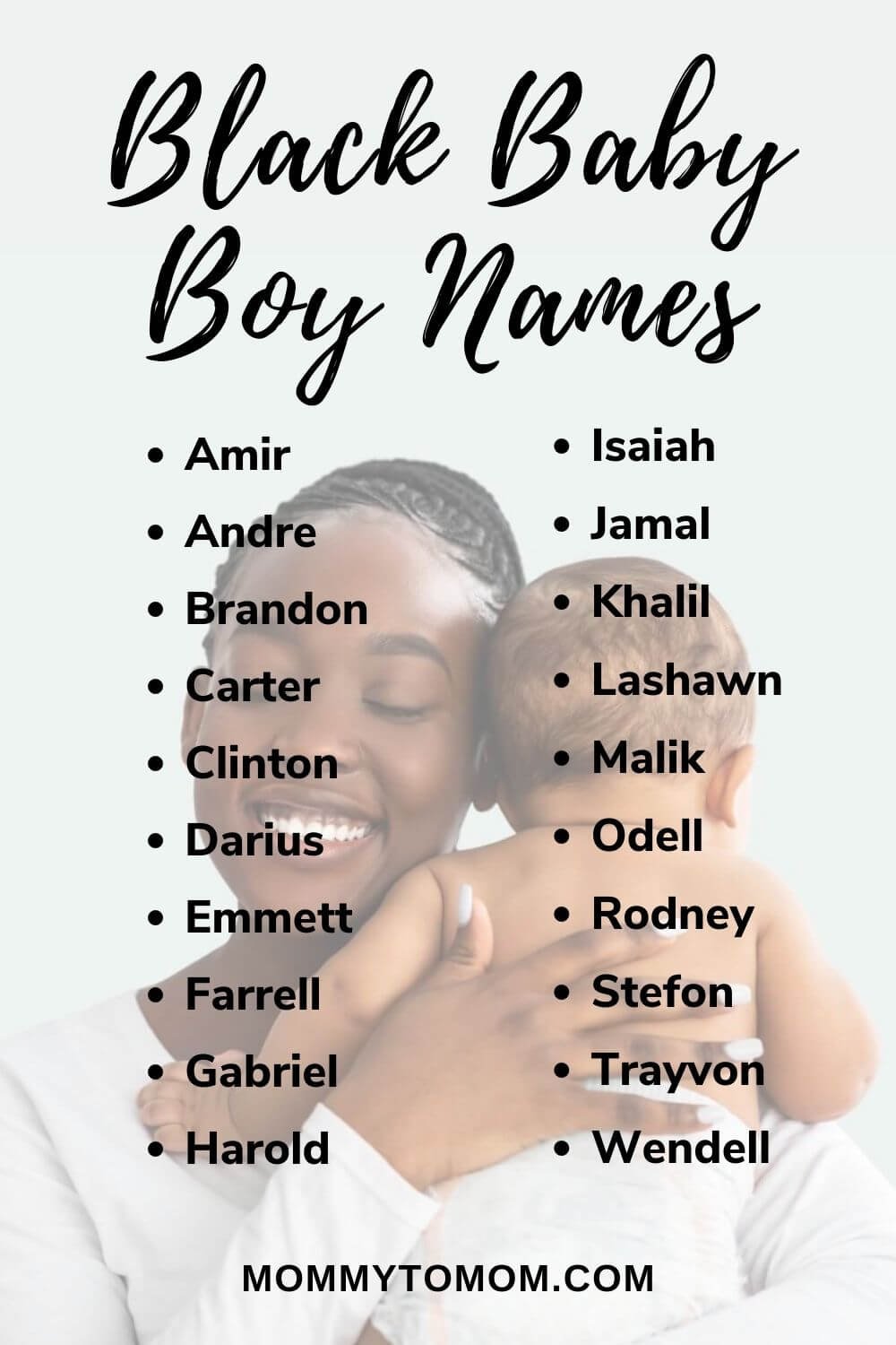 145 Black Baby Boy Names (Including Meanings And Origins)