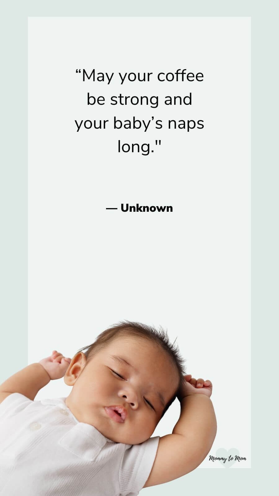 Cute And Funny Quotes For A Sleeping Baby