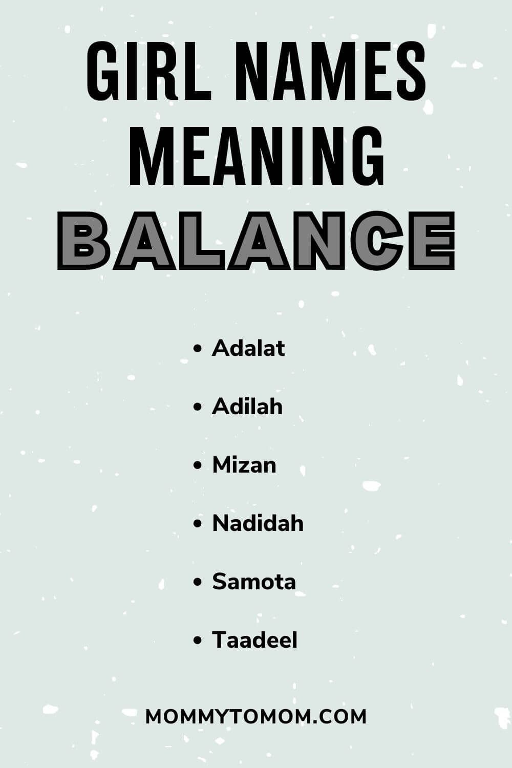 51 Gentle Names That Mean Balance Or Harmony (Boys & Girls)