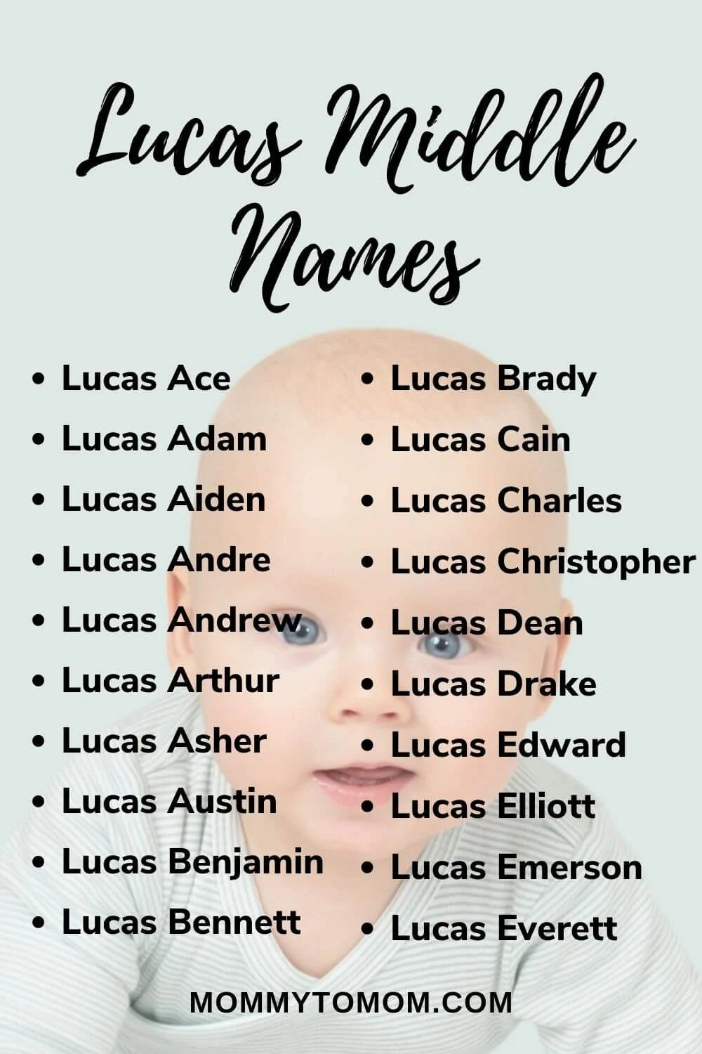 40 Best Middle Names For Lucas (With Meanings)