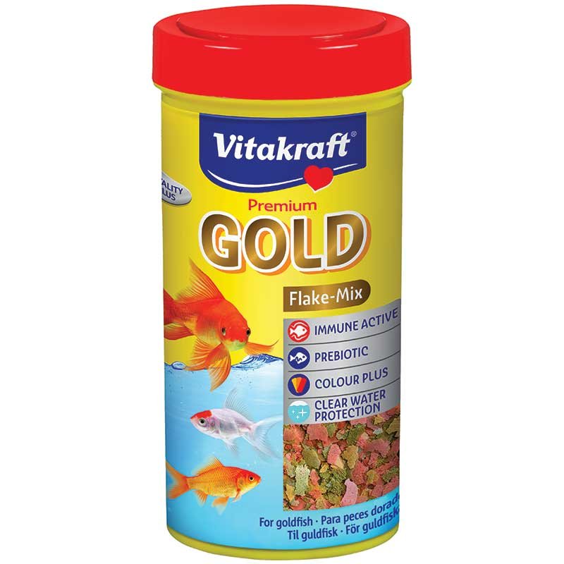 Vita Gold Flake-Mix - Comida para Peces Agua Fría 250ml — Piensa en pienso