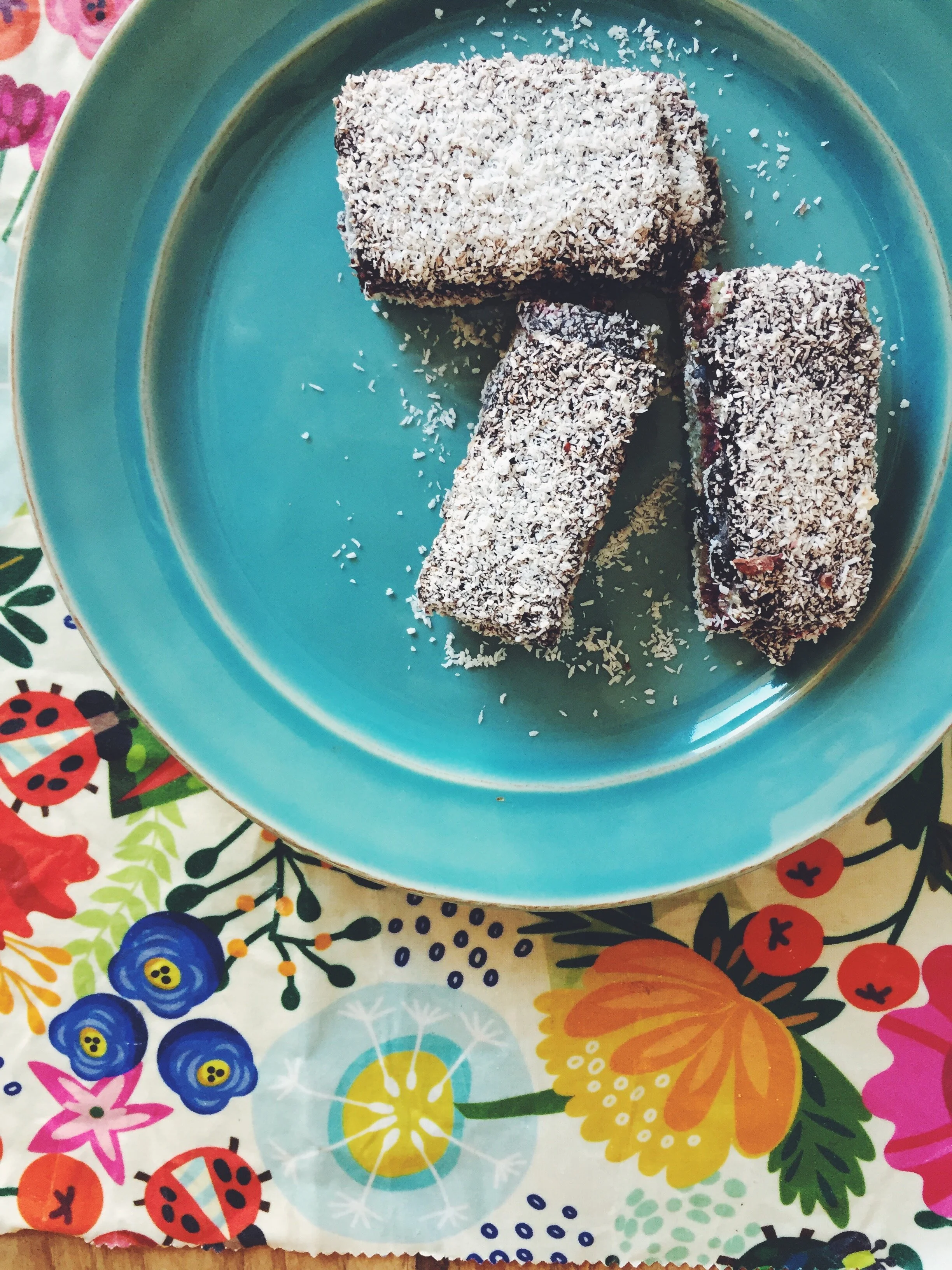 Paleo Mermaid Lamingtons #2