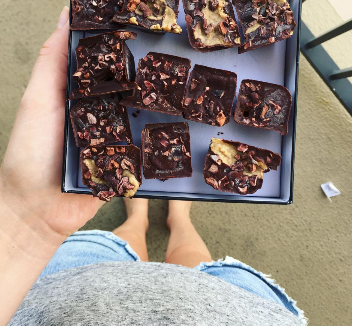 Ice-Tray Choc Almond Buttercups