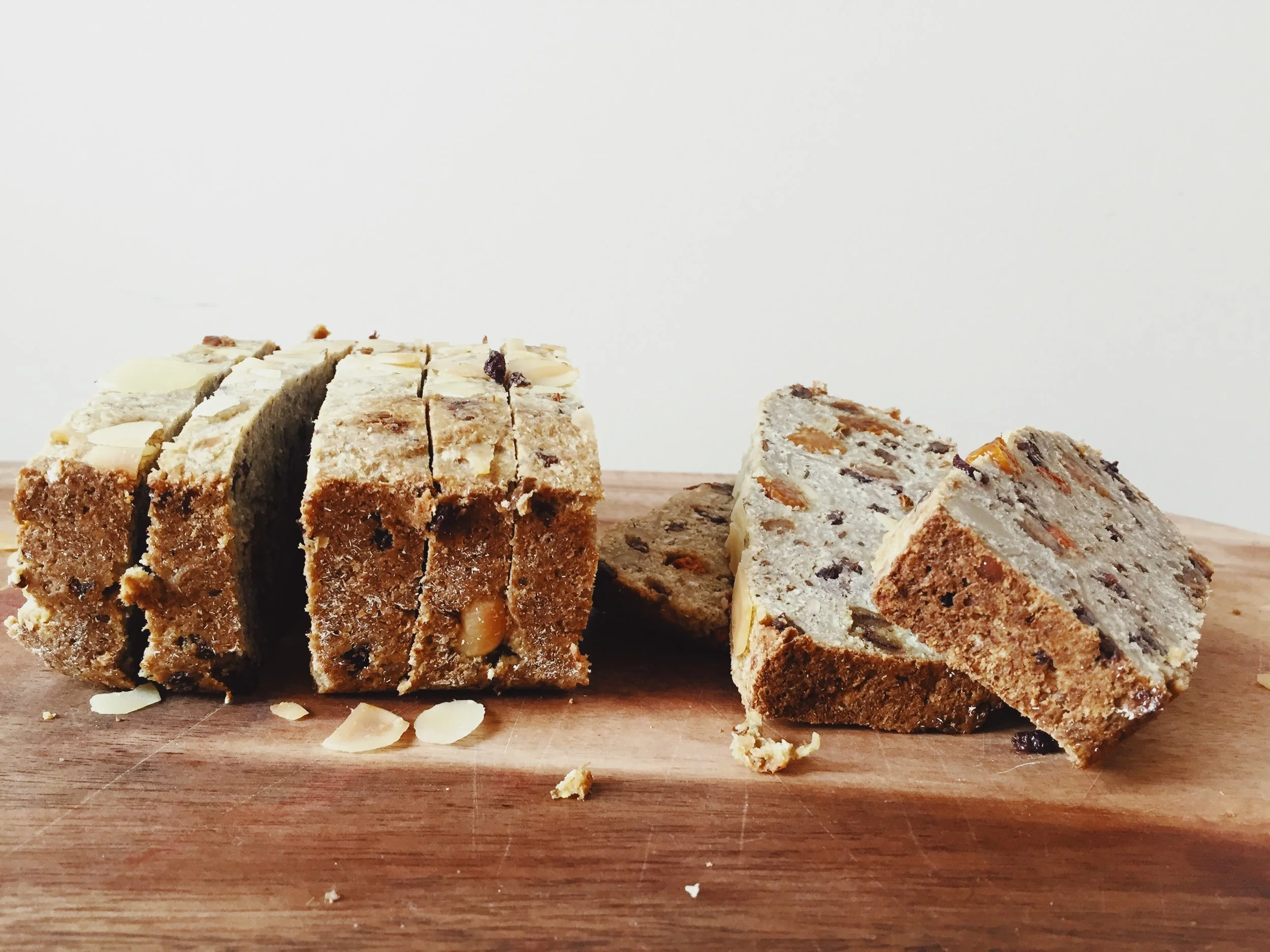 Dense Rhubarb &amp; Golden Berry Fruit Bread