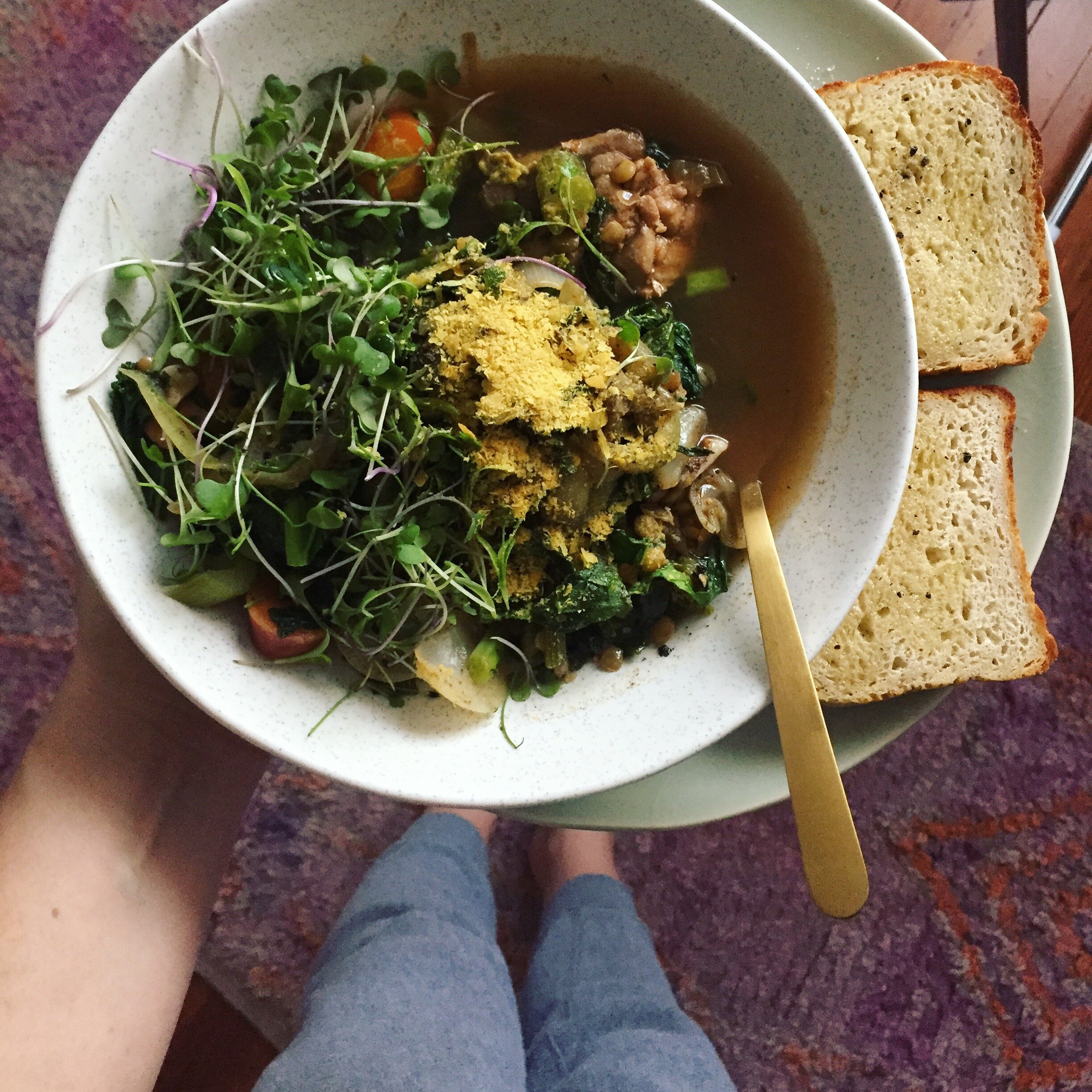 Nourishing Lentil and Veg Soup