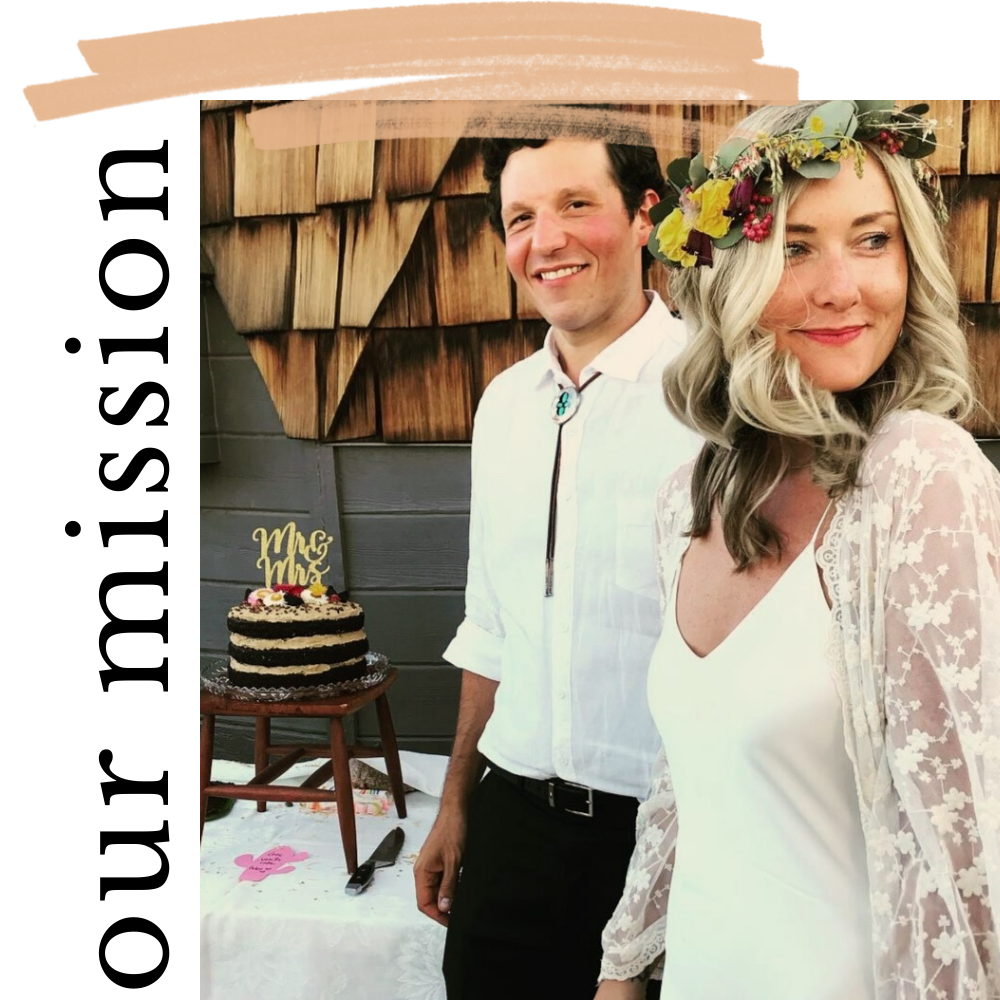 Photo above: Our wedding day in Joshua Tree, California, 2018. I spent the morning churning coconut butter from scratch (with a food processor that was being temperamental!) to frost the paleo chocolate caramel cake I baked. I cried a lot, but looki…