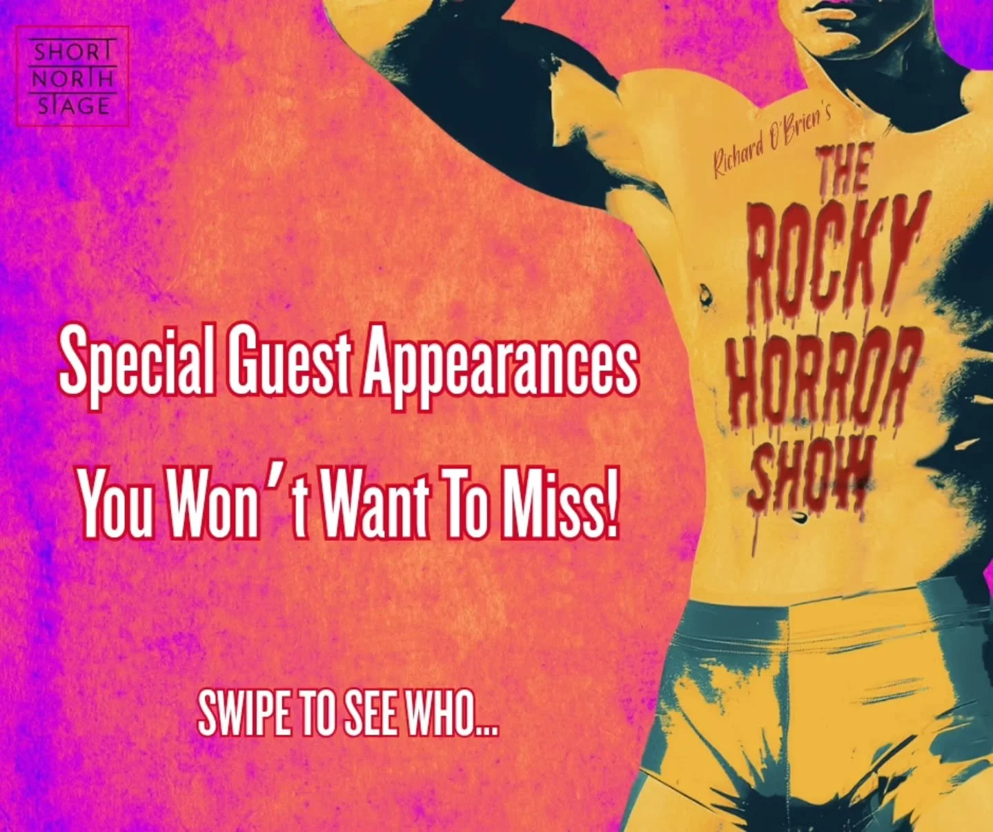 💋Hot Patootie! Check out these guest stars joining us in the laboratory!
⚡️Looks like a good reason to see the show more than once this season.
Www.shortnorthstage.org/rockyhorrorshow
#shortnorthstage
#snsrockyhorror
#rockyhorrorshow
#guests
