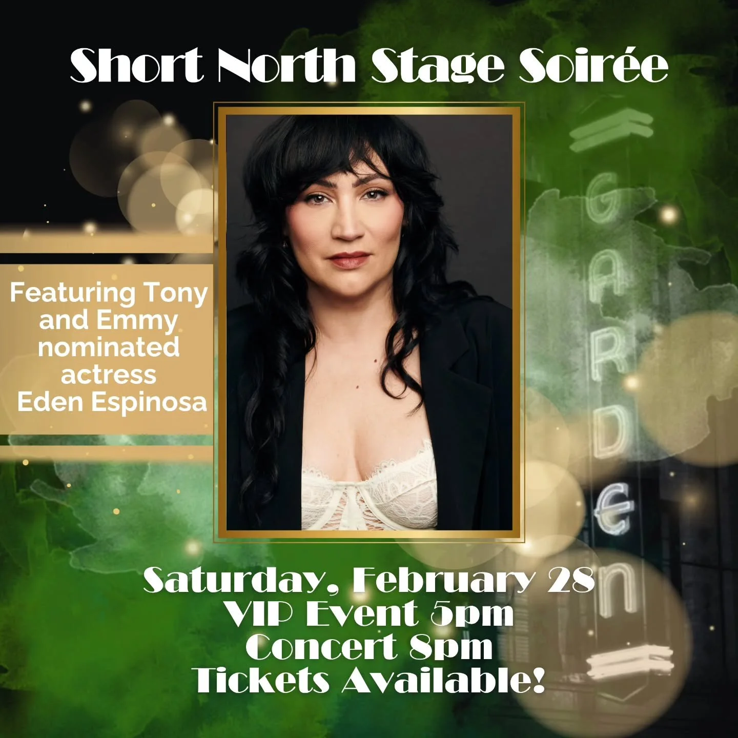 ✨️A sparkling concert AND a workshop from a brilliant Broadway star?! The weekend of February 27th is going to be very special!

🌟Get your tickets today for our Short North Stage Soir&eacute;e and enjoy a full evening of glamorous fun or choose to s