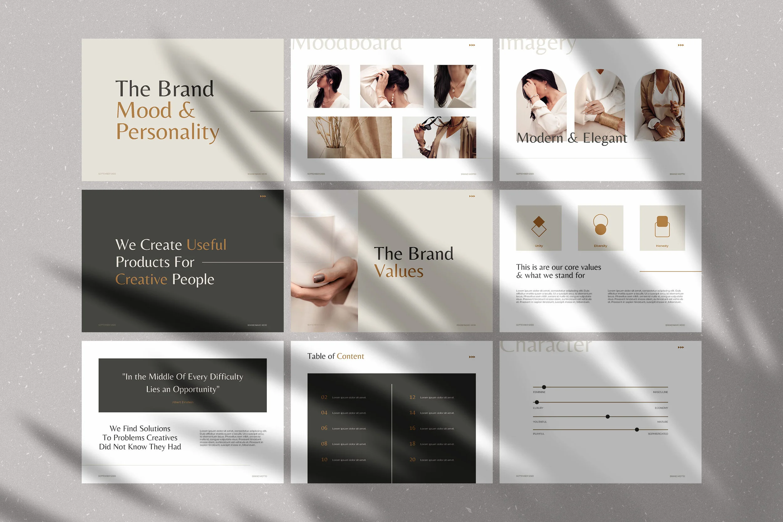 Brand Guideline Templates CANVA — Andrew Pixel