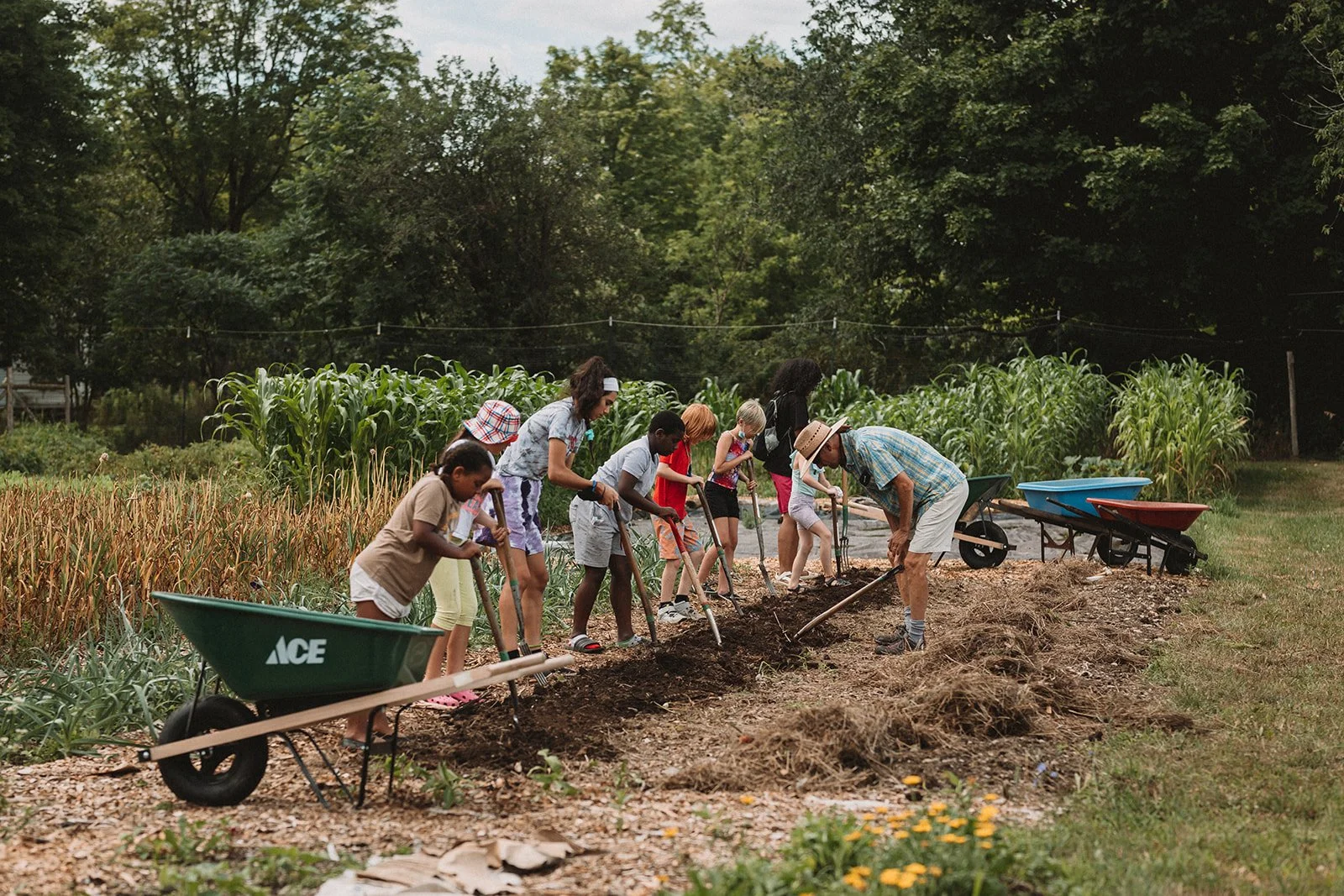WORK AT CAMP — Hawthorne Valley Farm