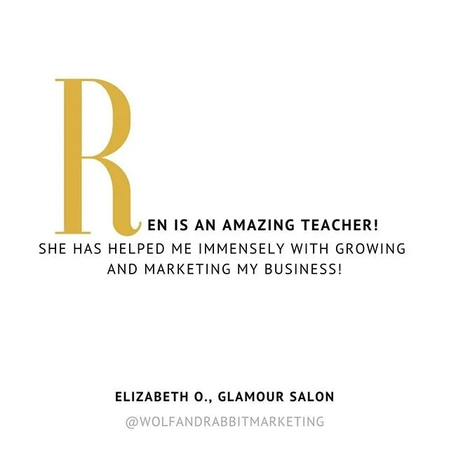 If you enjoy handling your marketing for your salon or beauty school, but know that you need support in understanding all of the frequent changes and strategies - we've got you.
.
Creative Consulting is a 1:1 customized learning environment that meet