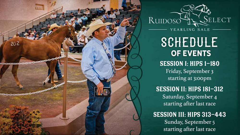 Ruidoso Select Yearling Sale — Ruidoso Downs Race Track and Casino