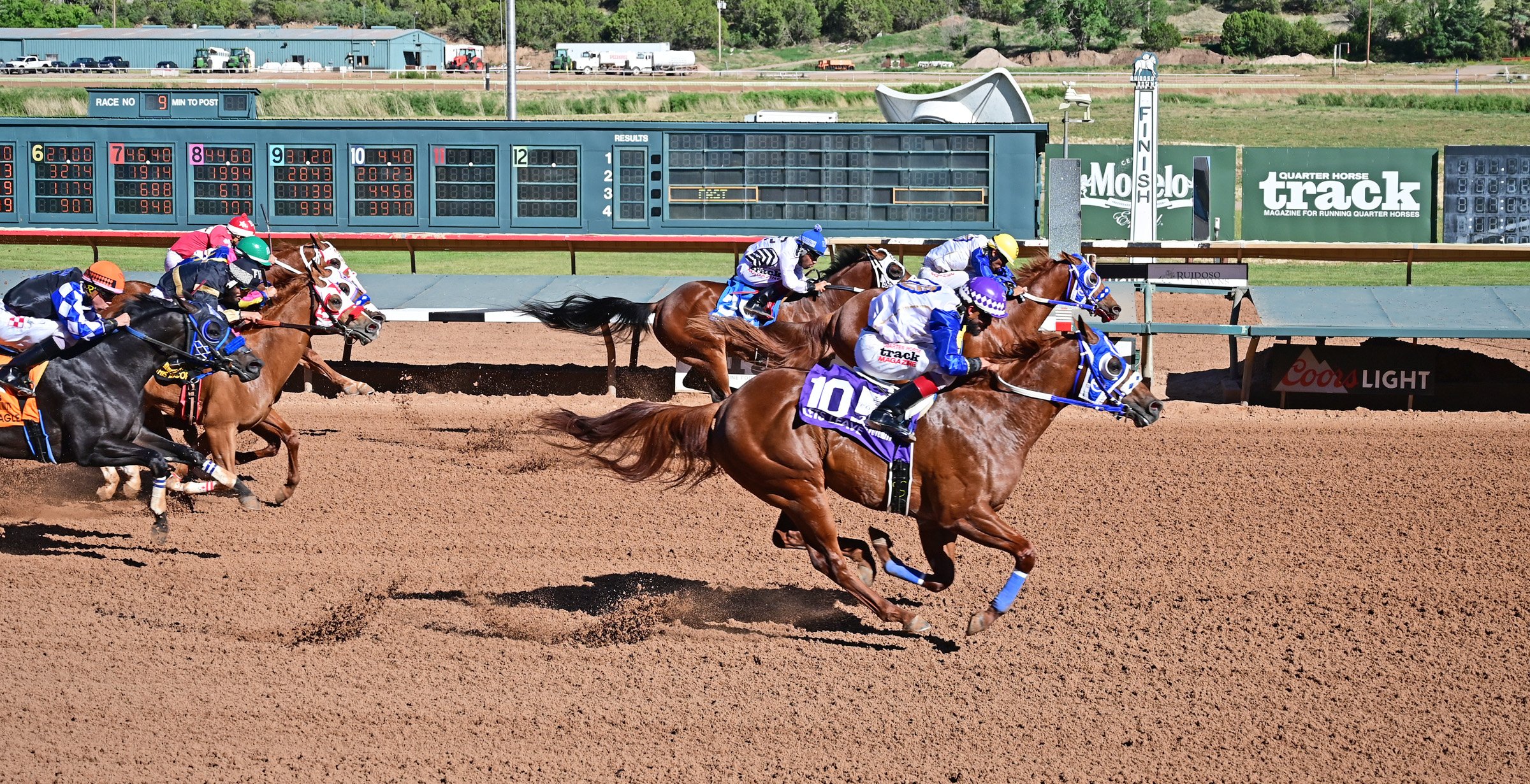 Lets Leave Wins Ruidoso Futurity by a Nose Over Wired 440