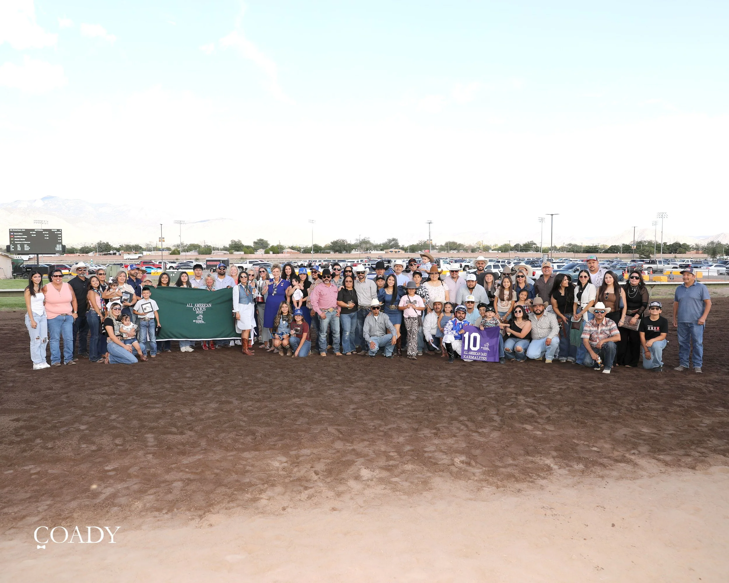 KARMALITES - All American Quarter Horse Oaks-G1 - 09-01-25 - R08 - Ruidoso Downs - Presentation 01 - Kurtis Coady.jpg
