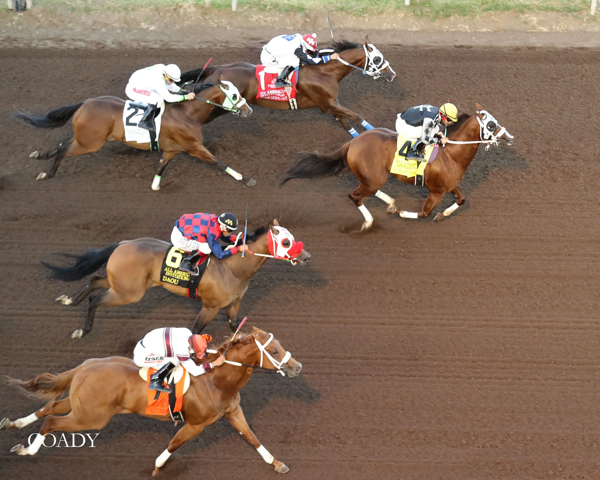 A DREAM FULFILLED - All American Quarter Horse Invitational Stakes - 09-01-25 - R11 - Ruidoso Downs - Aerial .jpg
