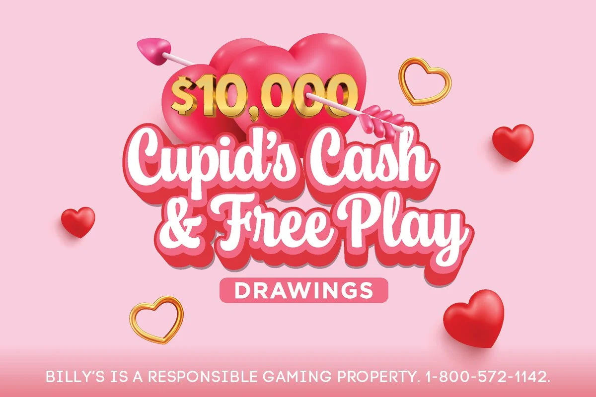 $10,000 Cupid's Cash &amp; Free Play