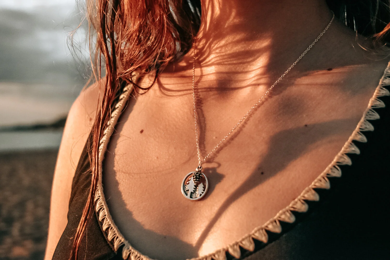 Silver Mountain Necklace