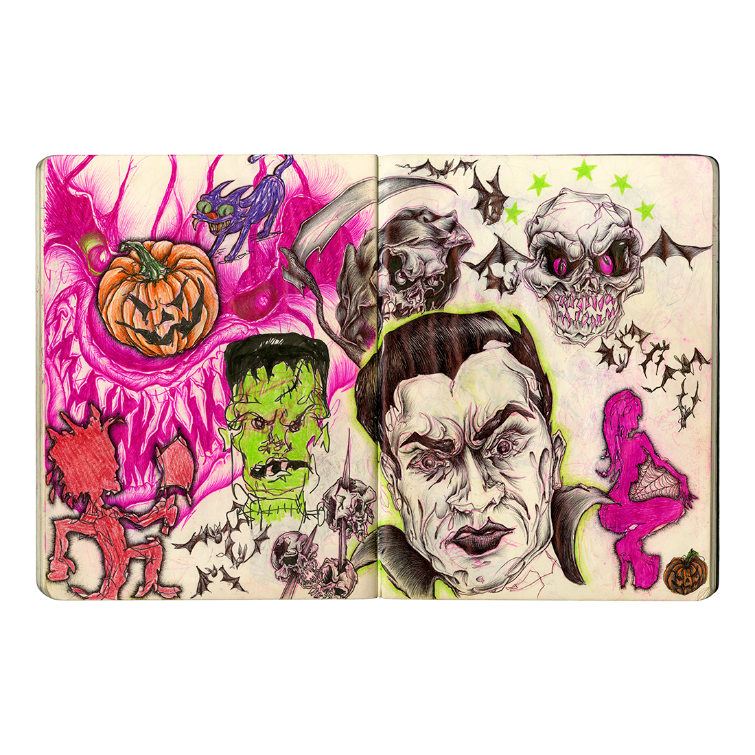 "MADONNA'S HALLOWEEN" ARCHIVAL PRINT