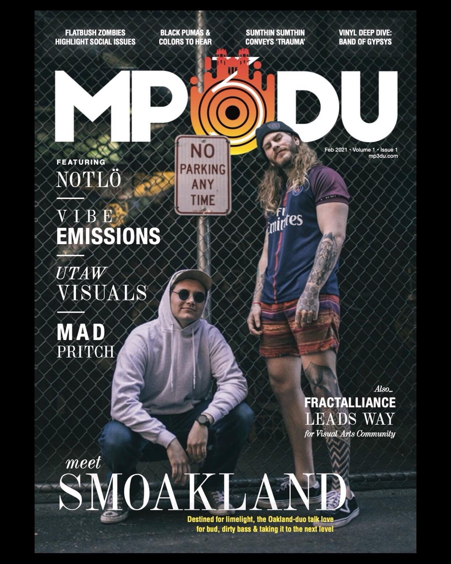 Today&rsquo;s the day! MP3DU just published it&rsquo;s first-ever digital magazine issue 😍

ECSTATIC to have worked w/ @smoaklandbeats, @notlo.music, @vibeemissions, @mad_pritch, and all the students involved to make this milestone a reality. You ca