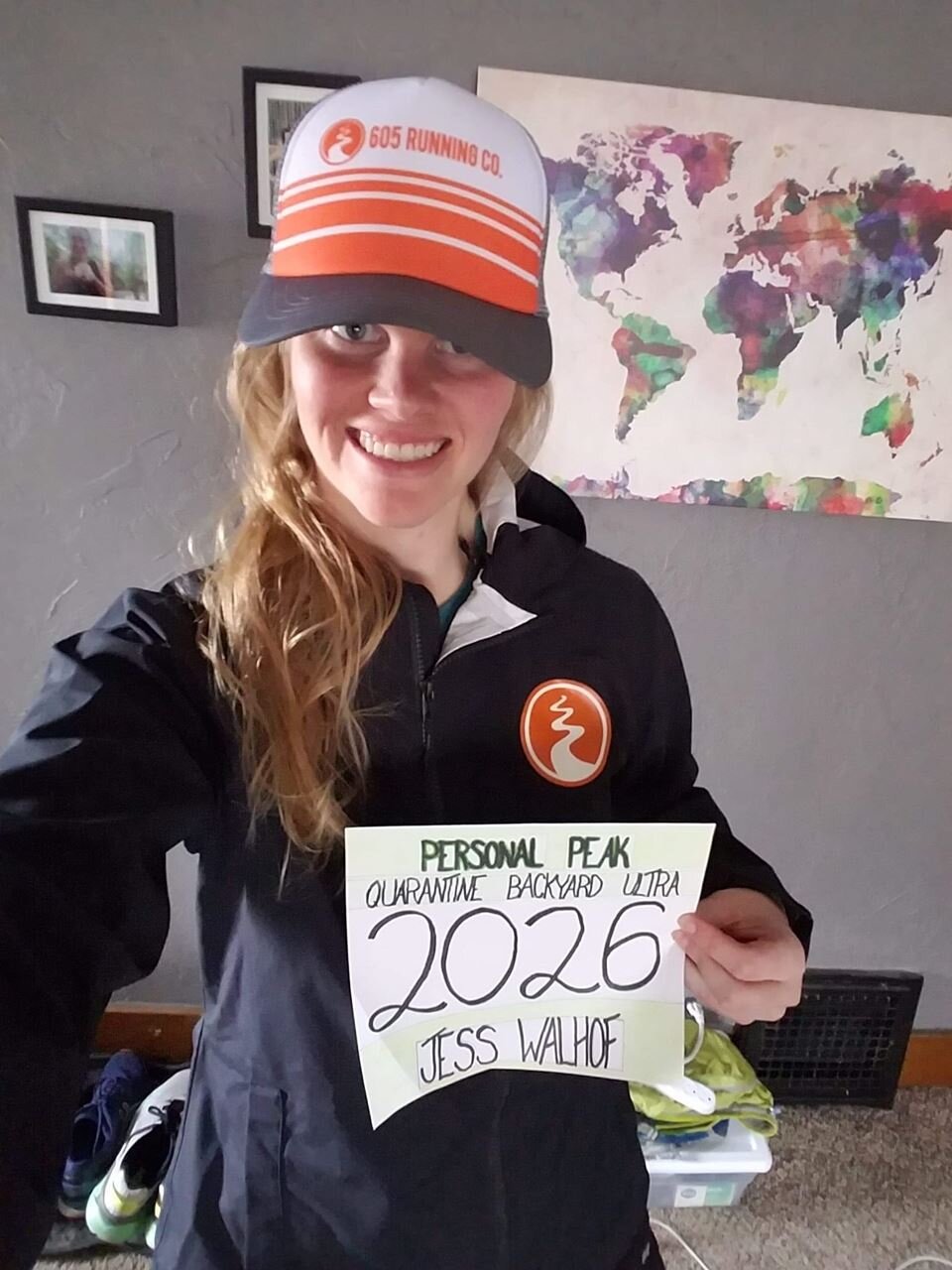 Jessica Walhof: Quarantine Backyard Ultra by Personal Peak