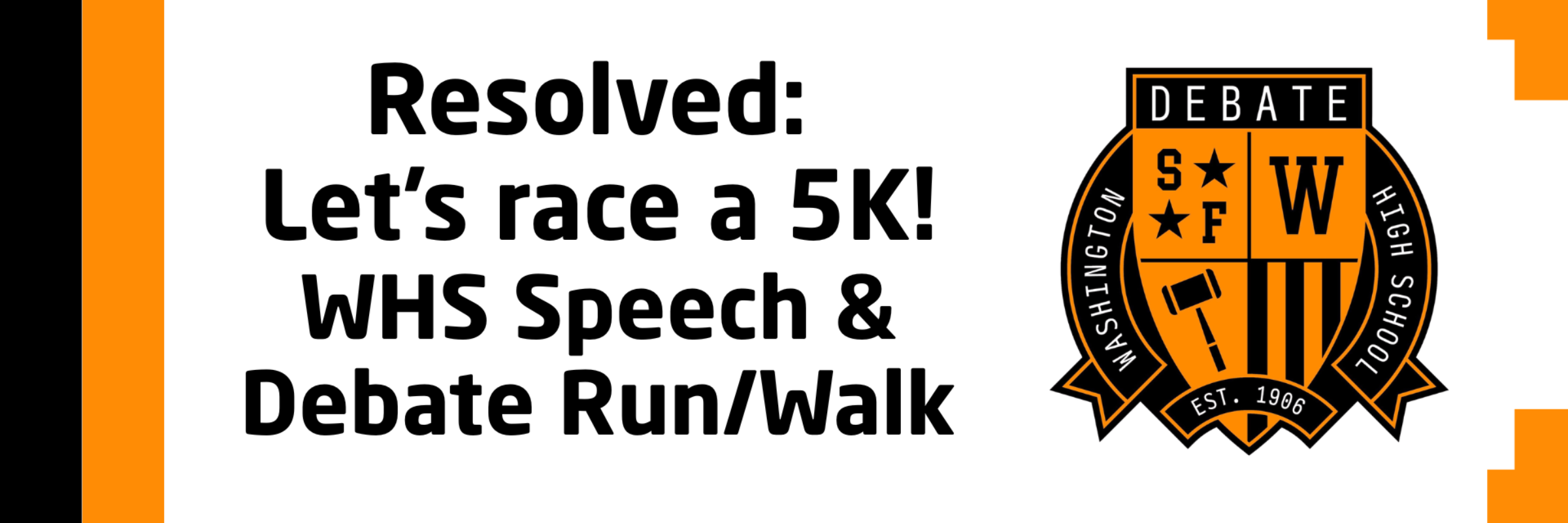 Resolved: Let's Race A 5k