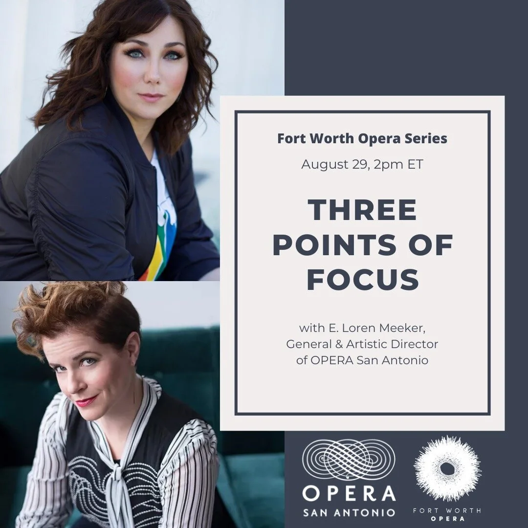 Masterclass with Jennifer Rowley and E. Loren Meeker "Three Points of Focus"