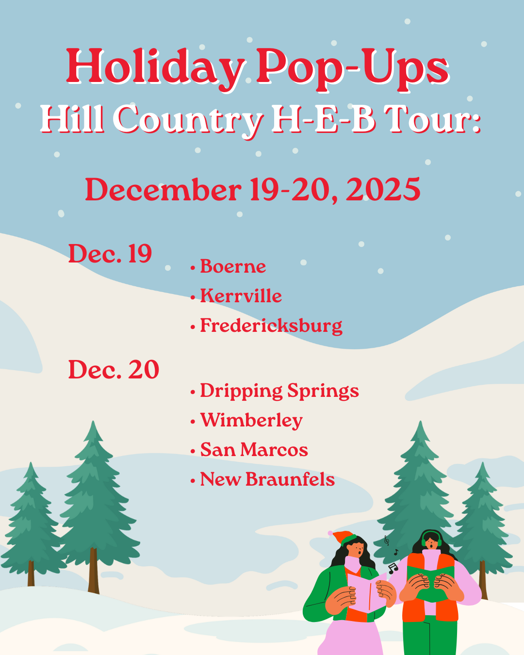 OSA Hill Country Holiday Tour