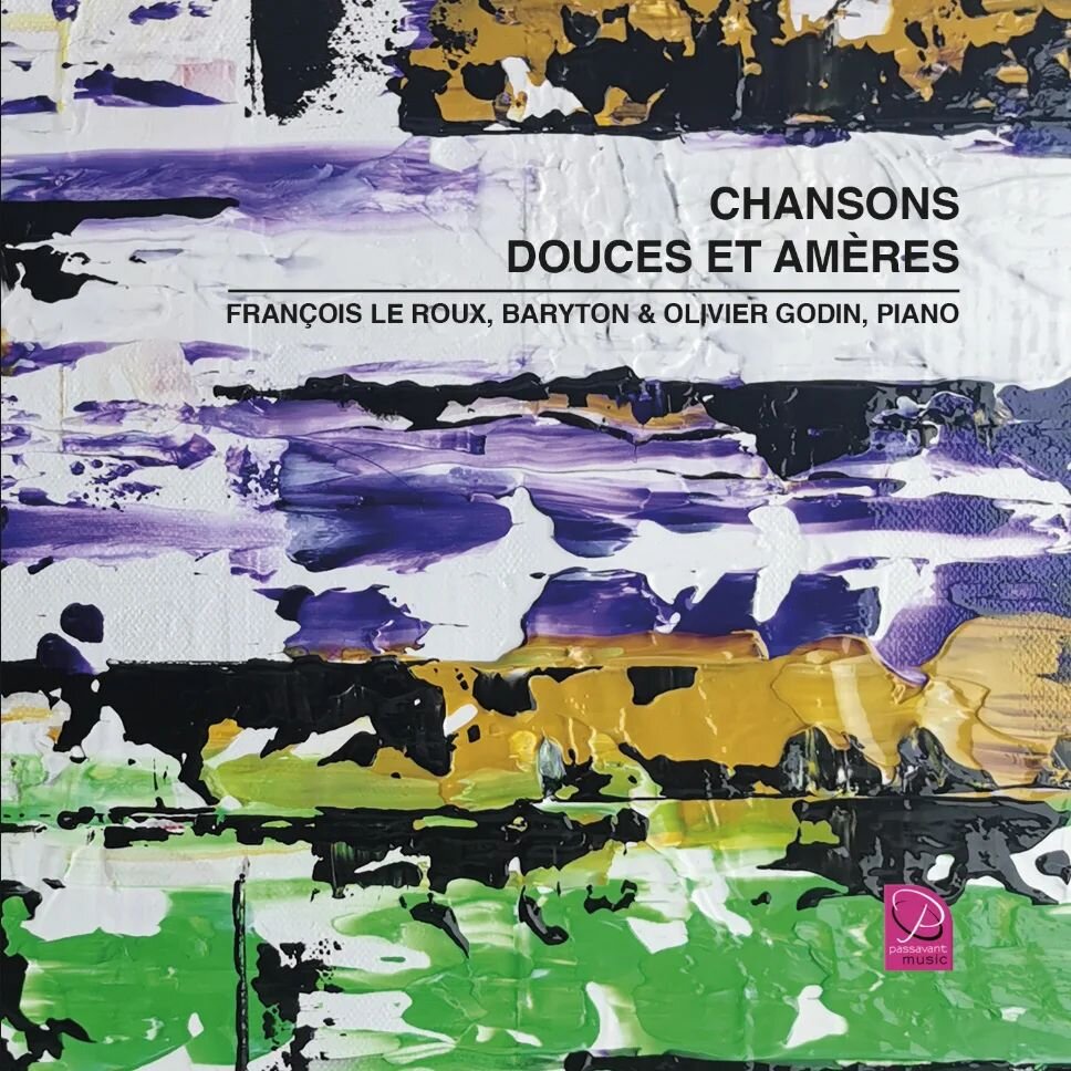 Le prochain disque de Fran&ccedil;ois Le Roux et Olivier Godin &quot;Chansons douces et am&egrave;res&quot;, sera disponible d&egrave;s le 2 avril !

Couverture : Extrait de la peinture &quot;Douce Amertume&quot;, r&eacute;alis&eacute;e en 
2023, acr