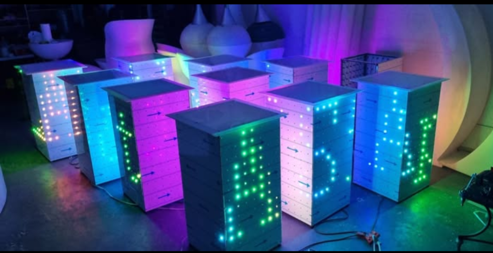 Led programable Bar Table