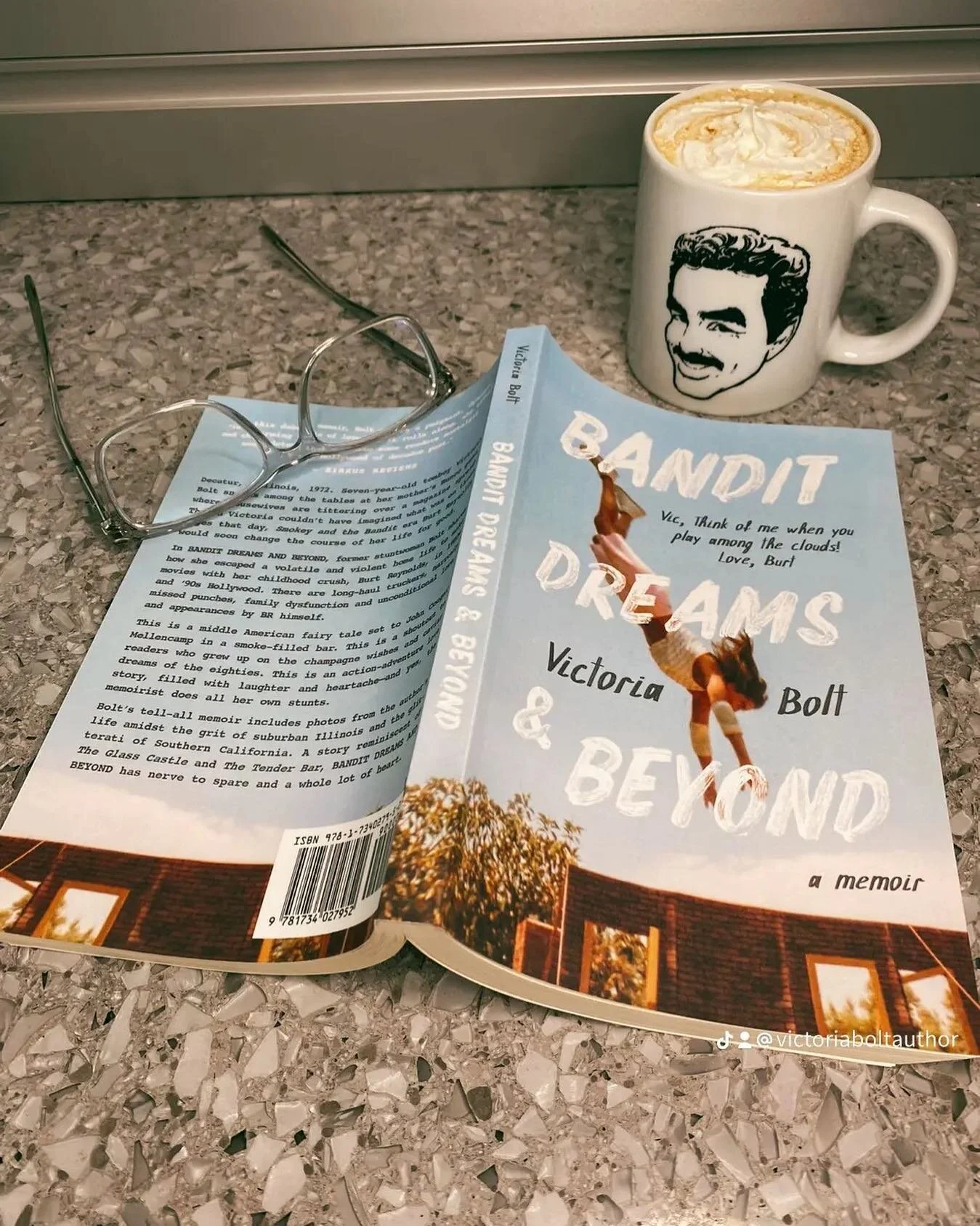 #lovelife #morningread #nostalgic #inspirational #lovestory #lifejourney #vintagehollywood #memoir #bookrecommendations #bookclubbook #burtreynolds #smokeyandthebandit #hollywoodlegend #70smovies #80smovies #dreambig #booktofilm #banditdreamsandbeyon