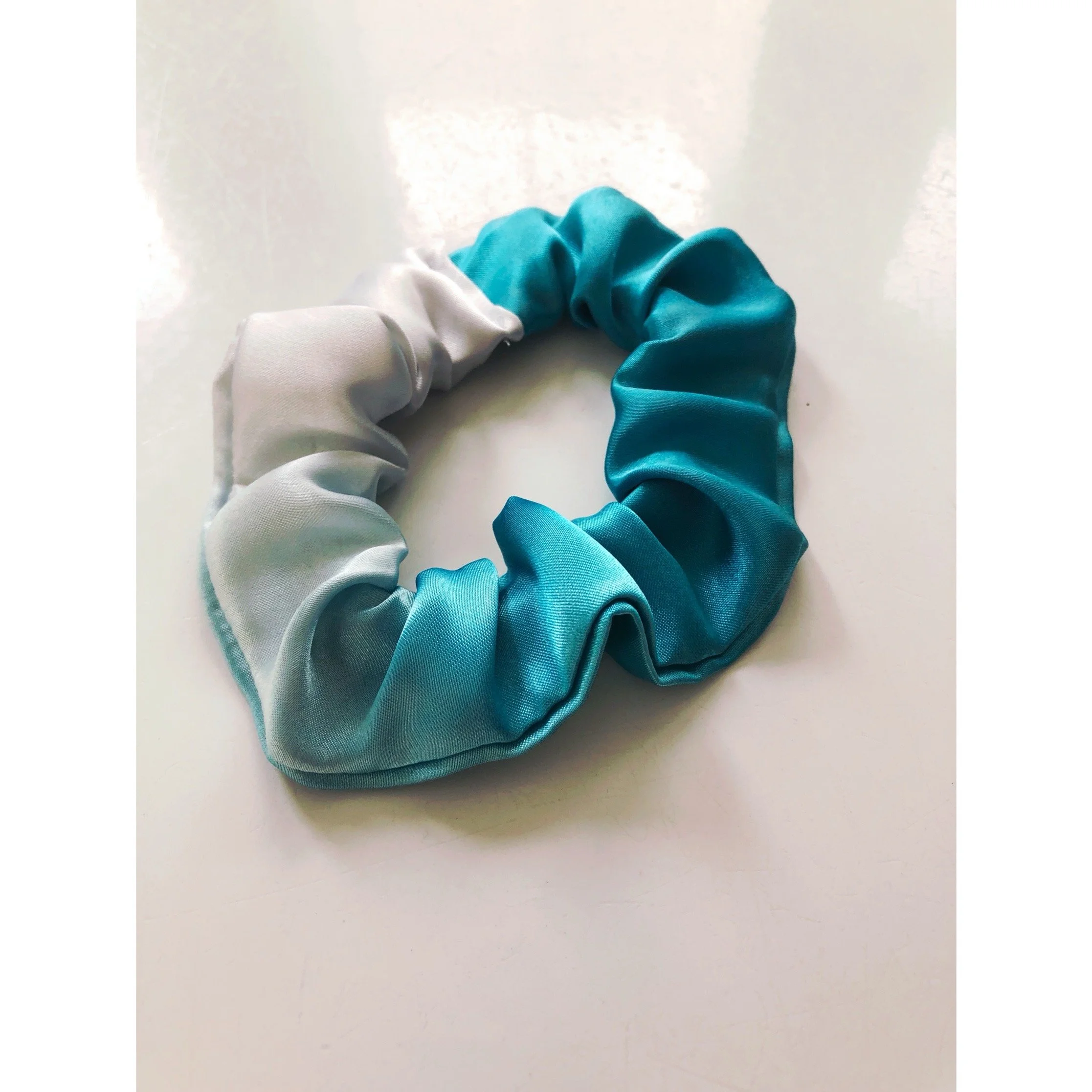 Blue Ombre Scrunchie