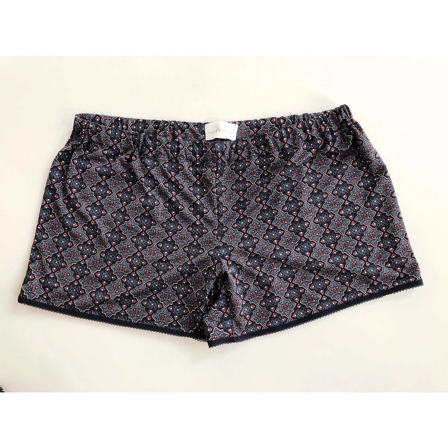 Blue Geometric Shorts.JPG