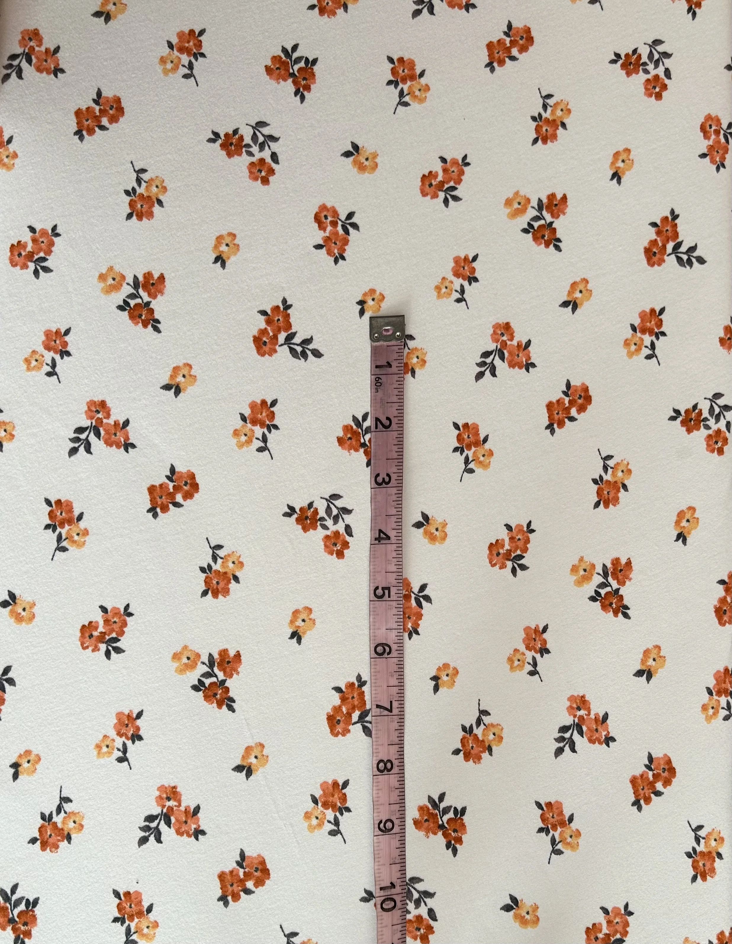 Small Ditsy Citrus Florals