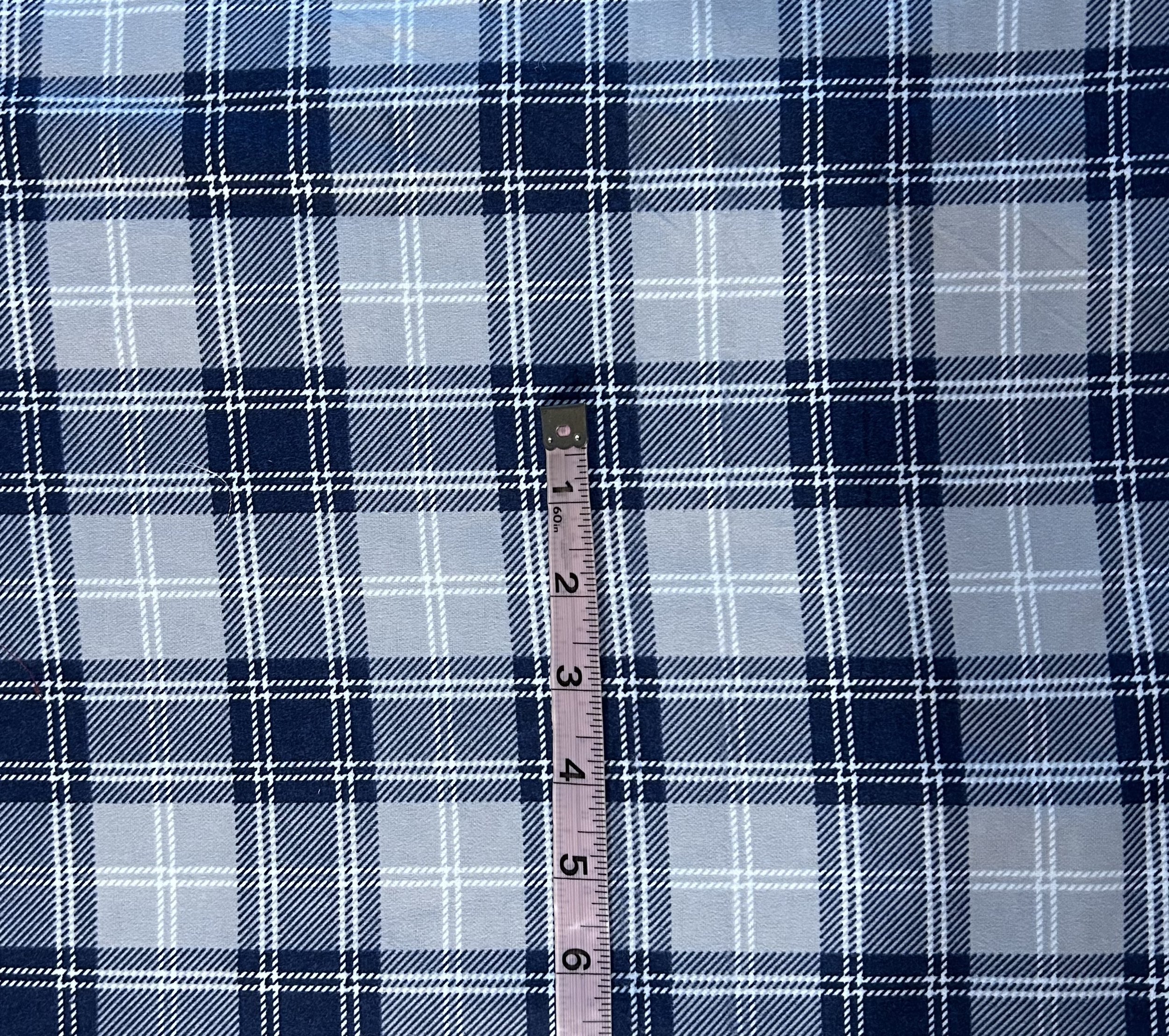 Soft Blues with Gray Flannel