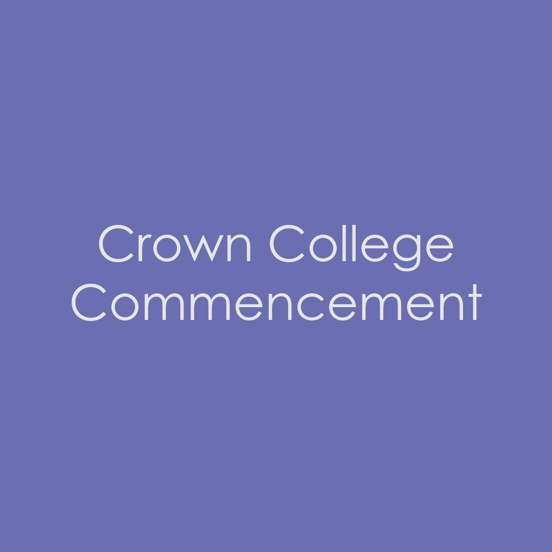 Crown College Commencement 2026