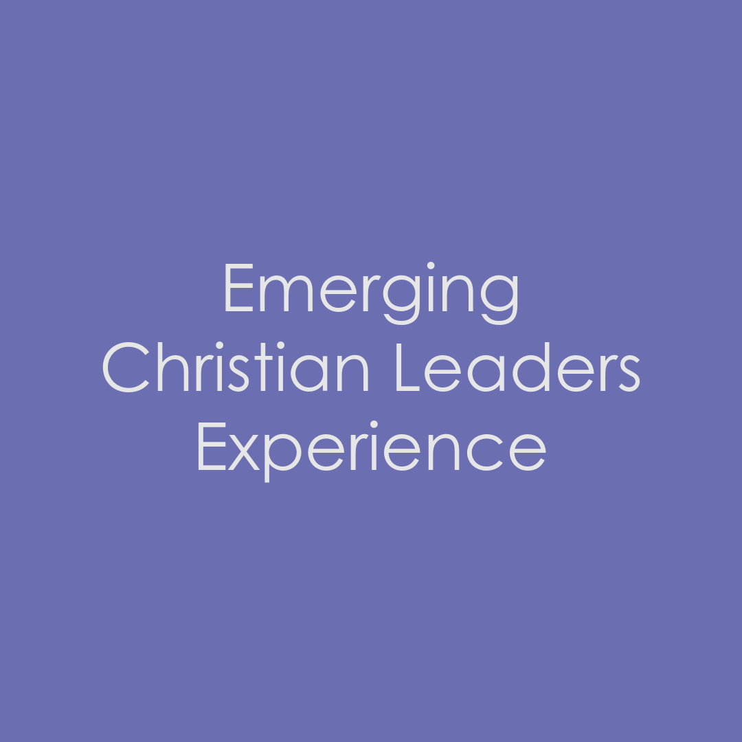 Engage: Emerging Christian Leaders Experience