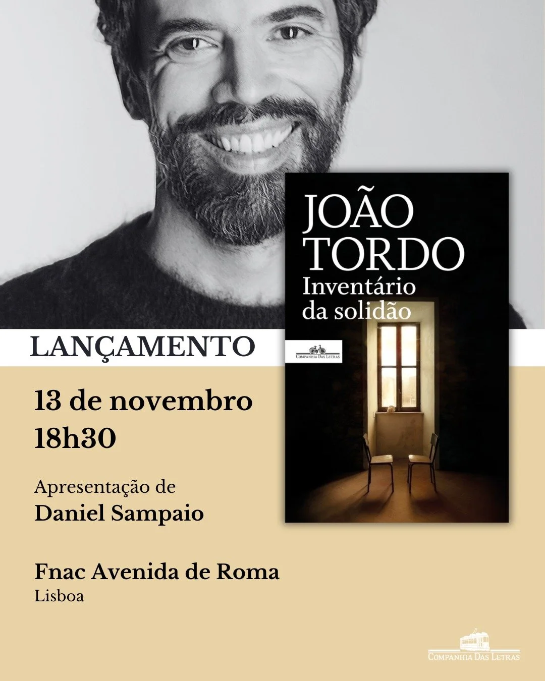 LANÇAMENTO DE INVENTÁRIO DA SOLIDÃO