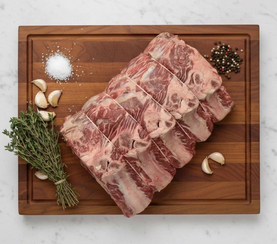 High Choice Bone-In Rib Roast