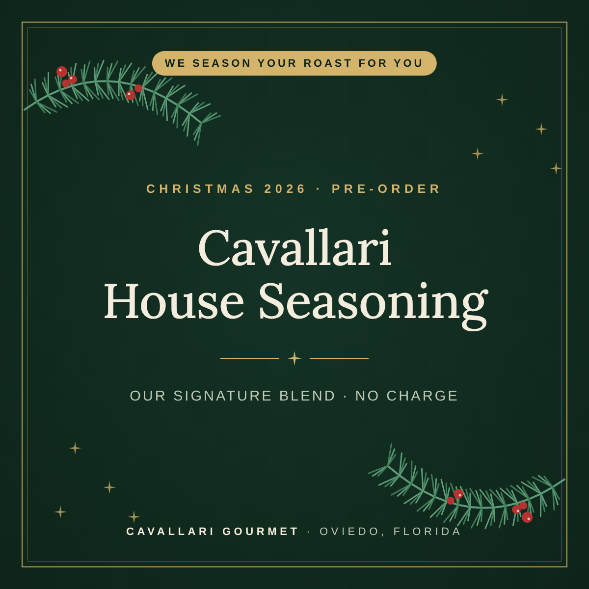 We Season It: Cavallari House Seasoning — Free Add-On for Your Christmas Order