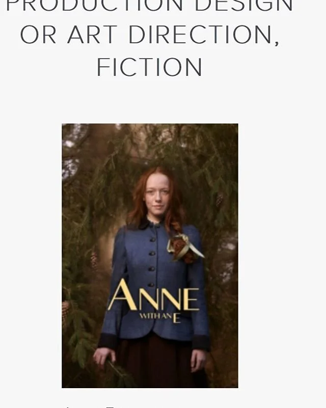 #wow #canadianscreenawards #csa #NOMINATIONS #2020 #annewithaneseason3 #productiondesign#jeanfrancoiscampeau #artdirection #michelebrady #setdecoration #elliottcarew #really means: #andrewcampbell #davetemsy #jrgrassby #lisamaximenko #buyers #chrysta