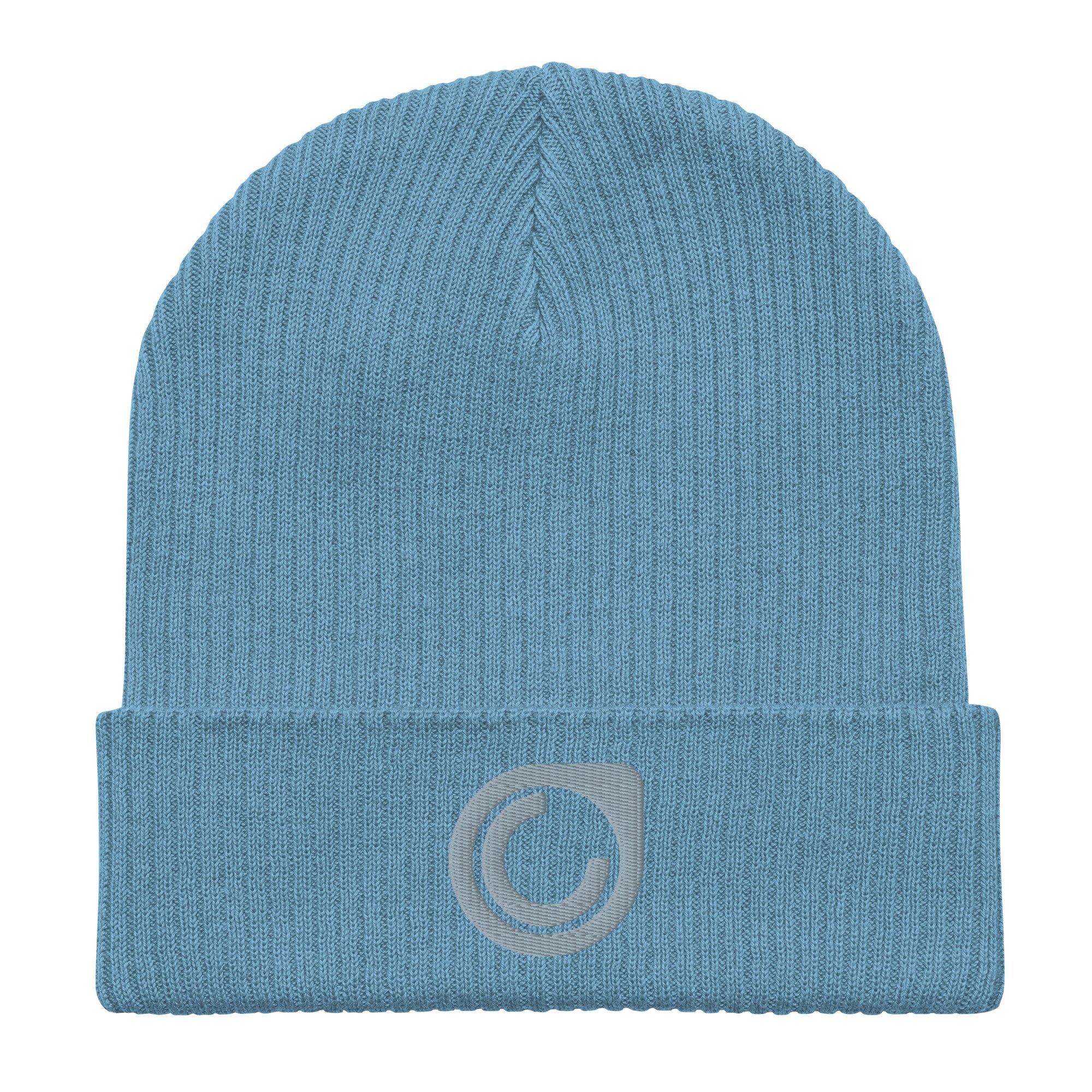 Commercient Monotone Ribbed Beanie (blue)