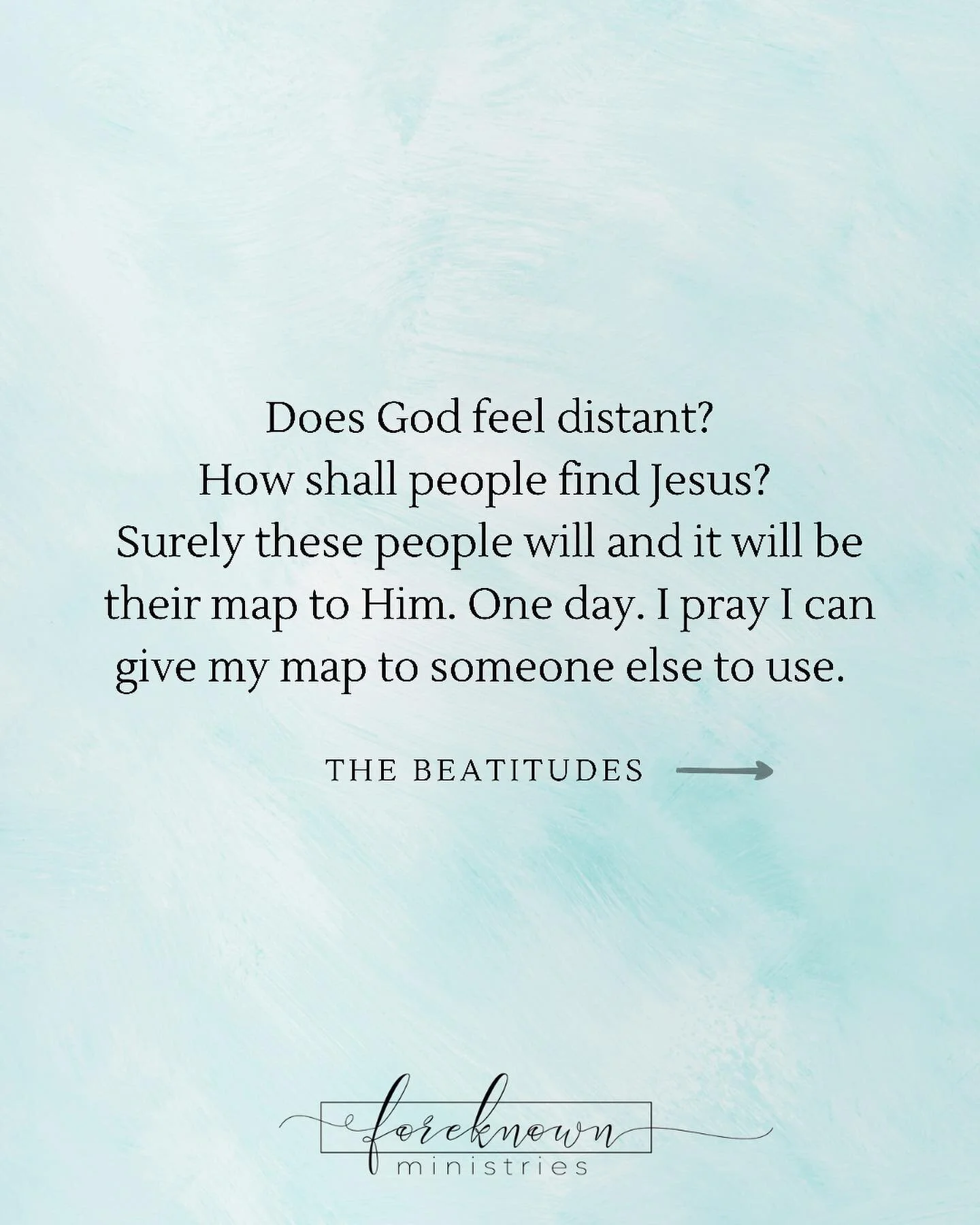 Have you ever thought about the beatitudes being your direct map or contact to Jesus?

Thank you to @thechosentvseries for this beautiful picture painted between Jesus and Matthew on a the season 2 finale. 

When the trials of this life happen, we ha