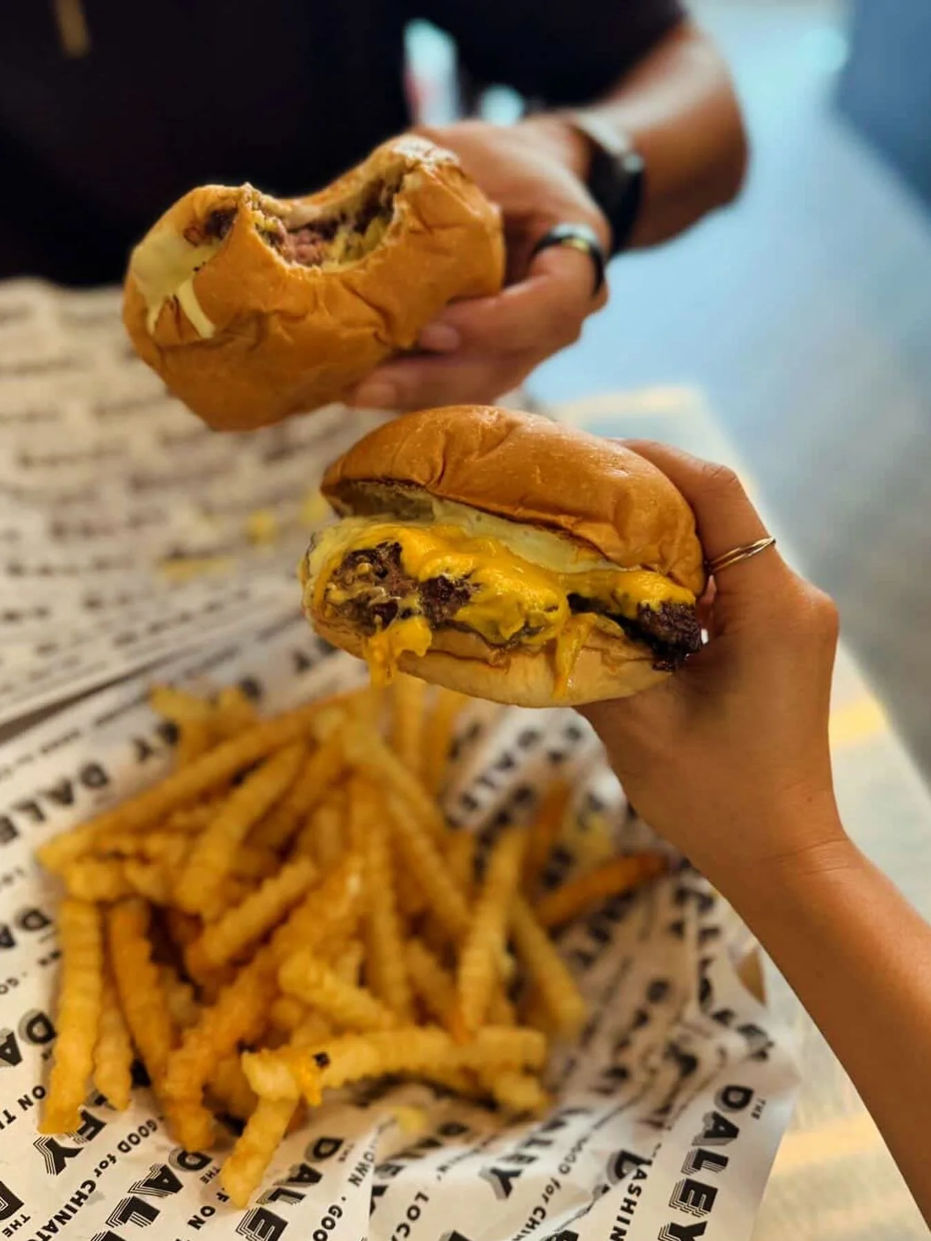 Gotta love a good burger cheers! 
We also have beers to cheers 🍻