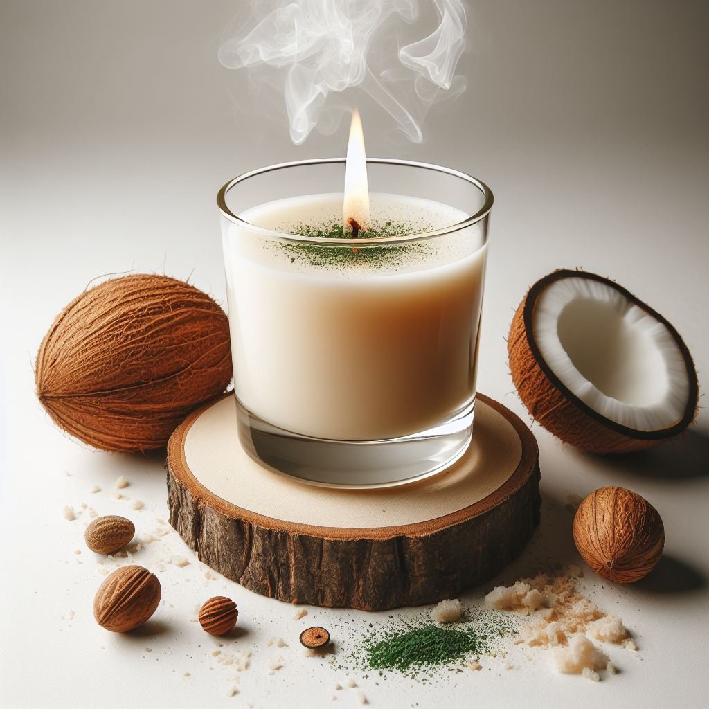 Mahogany Coconut Candle ~ 4oz